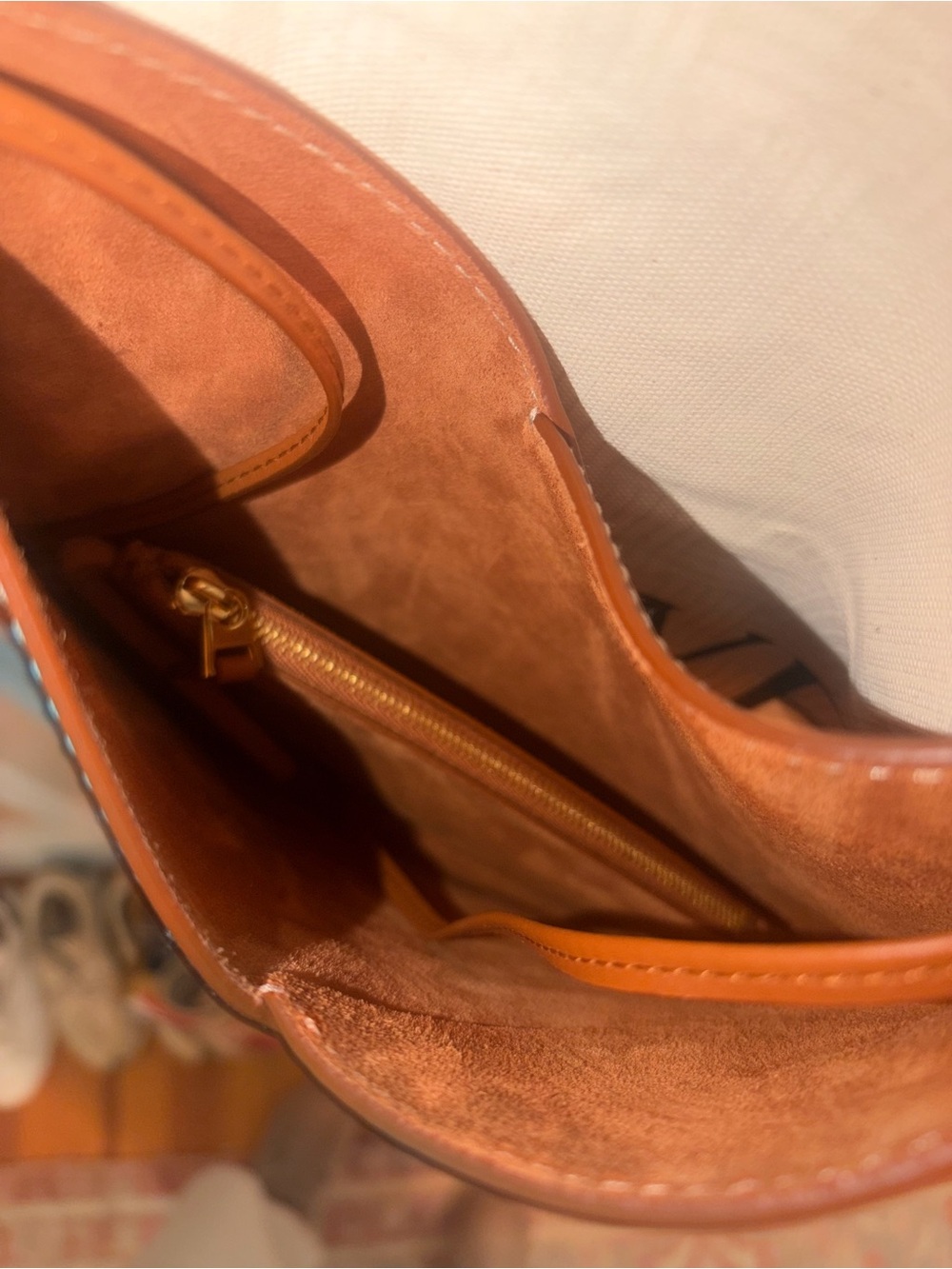 Bottega Veneta Brown Crescent Leather Shoulder Bag - Picture 7 of 12